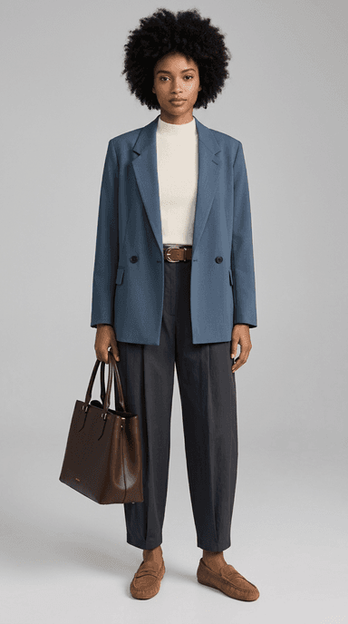 Client Presentation — business casual outfit styled by Lookora