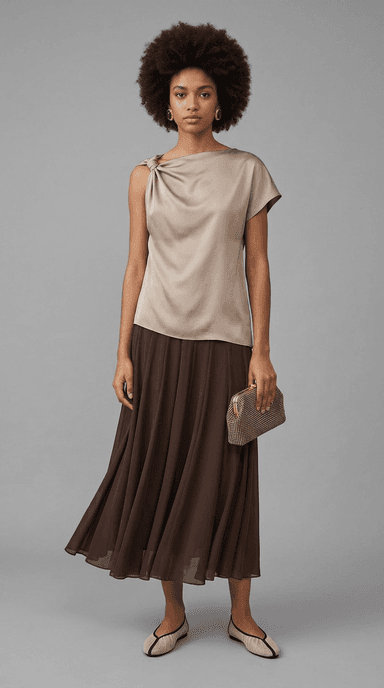 High Tea — classic outfit styled by Lookora