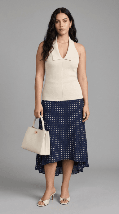 Tennis Club Brunch — preppy outfit styled by Lookora