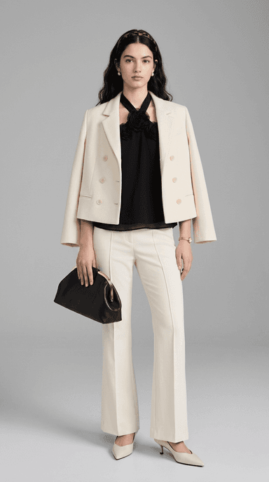Country Club Lunch — preppy outfit styled by Lookora
