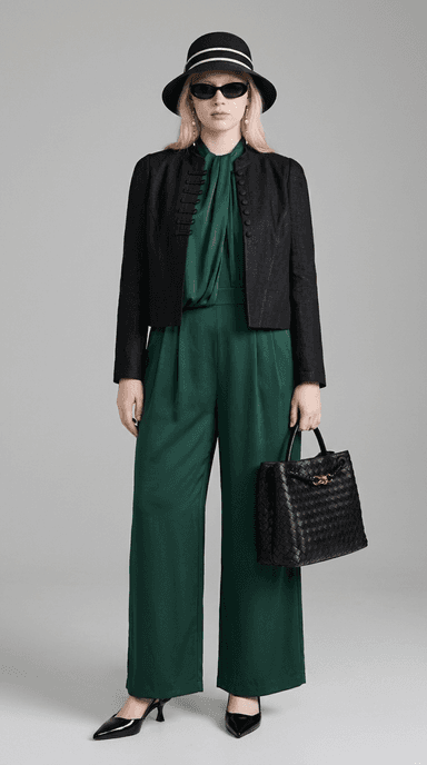 Vineyard Lunch — old money outfit styled by Lookora