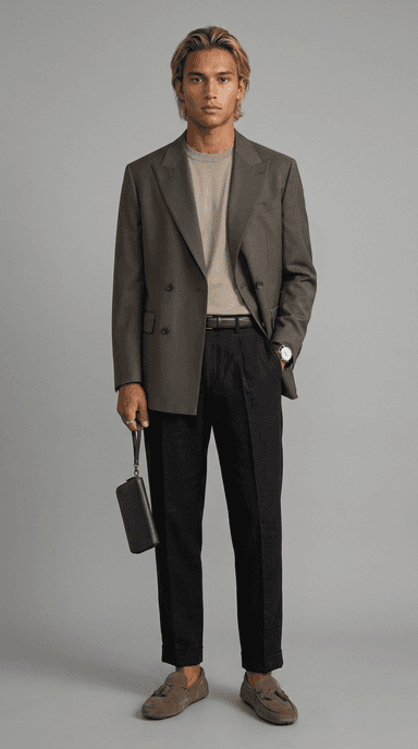 Business Dinner — classic outfit styled by Lookora