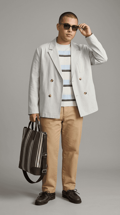 Country Club Lunch — preppy outfit styled by Lookora