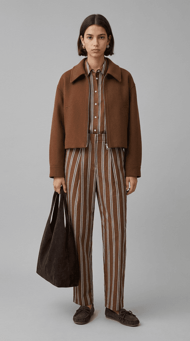 Campus Coffee — preppy outfit styled by Lookora