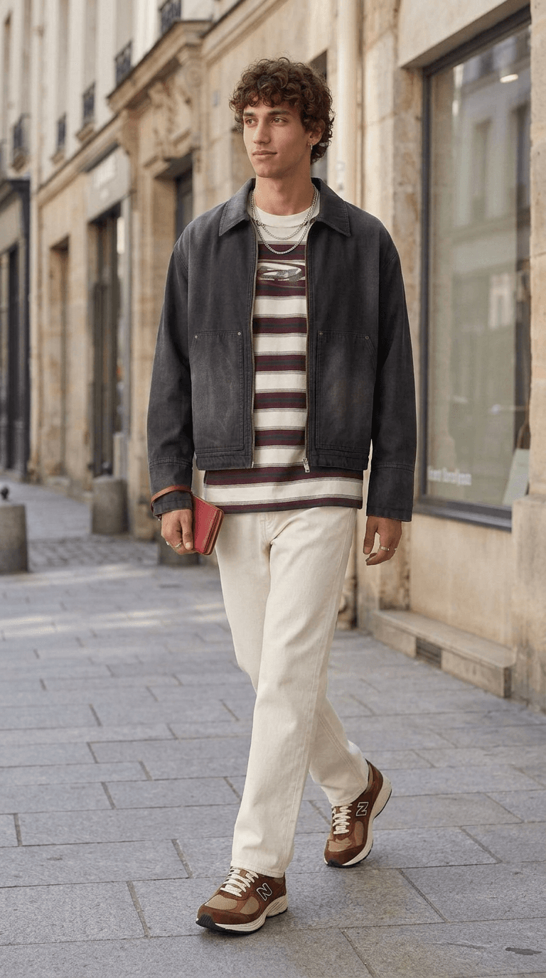 Downtown Sneaker Run — everyday outfit styled by Lookora