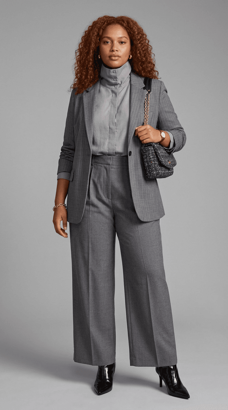 Polished Layers — office outfit styled by Lookora