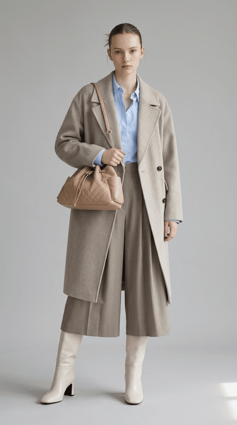 Smart Minimal — office outfit styled by Lookora