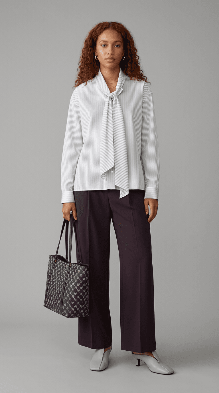 Office Day — edgy outfit styled by Lookora