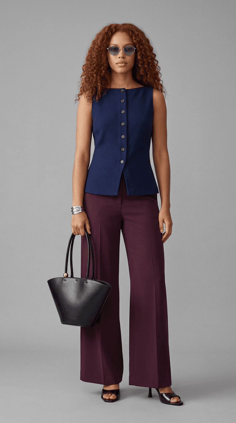 Client Lunch — preppy outfit styled by Lookora