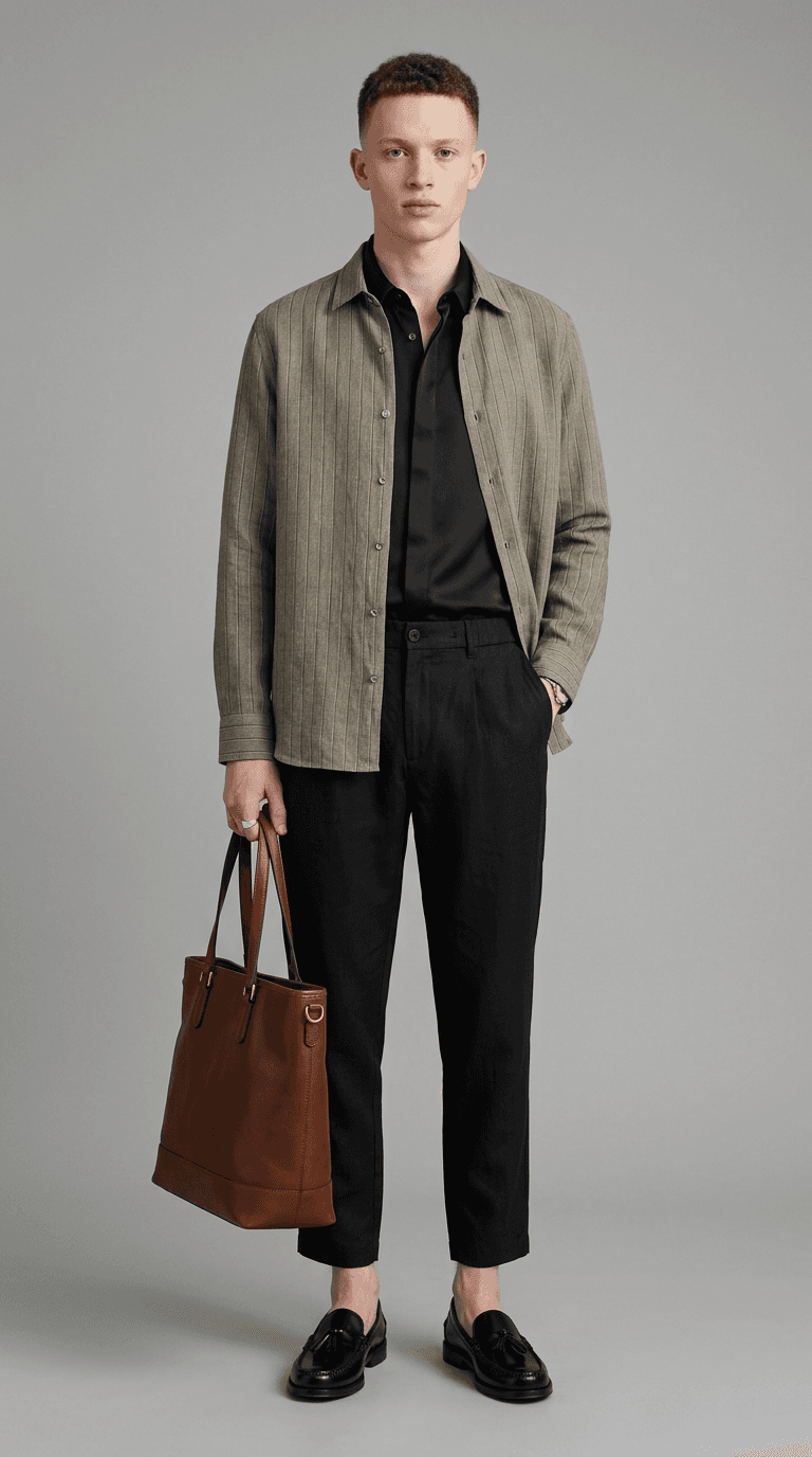 Client Meeting — classic outfit styled by Lookora