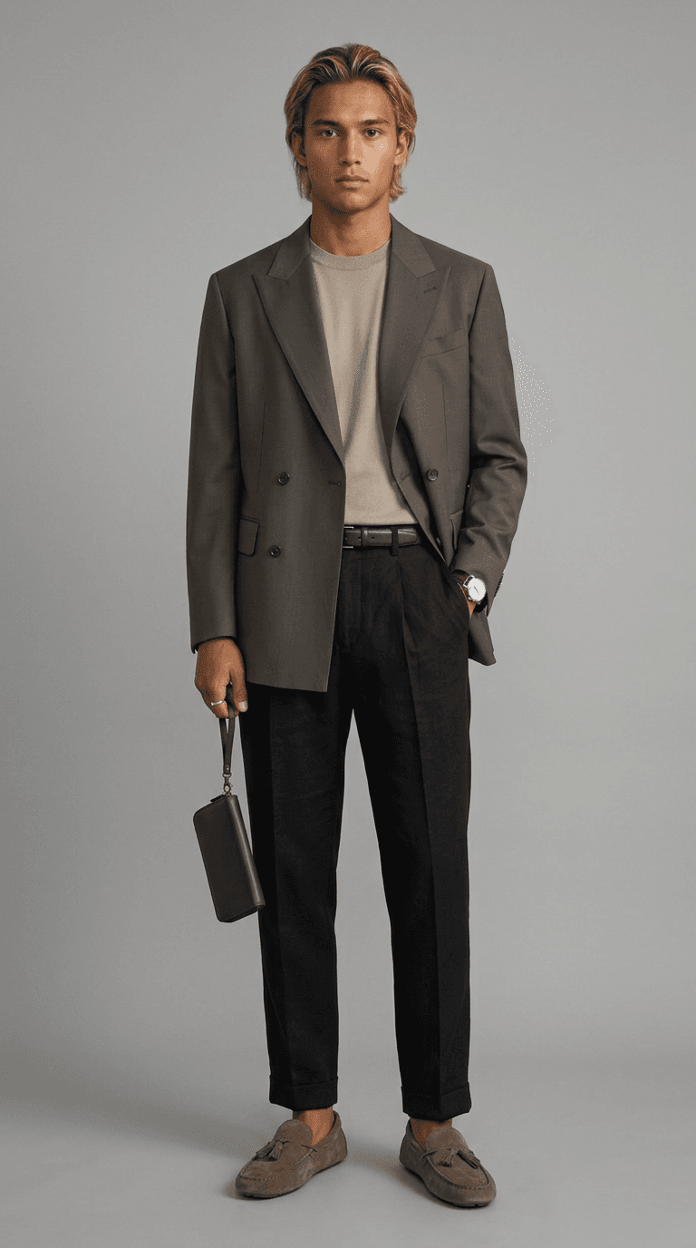 Business Dinner — classic outfit styled by Lookora