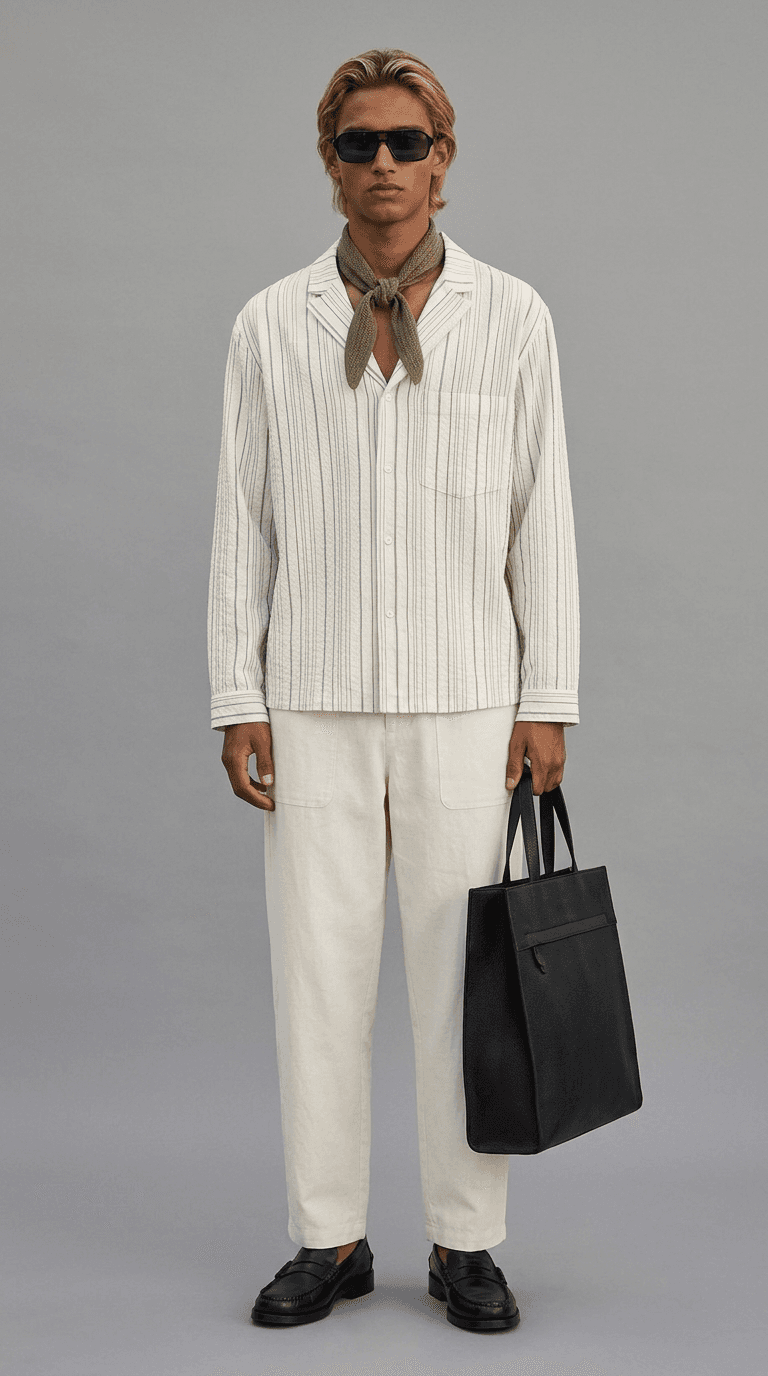 Wine Estate Lunch — old money outfit styled by Lookora
