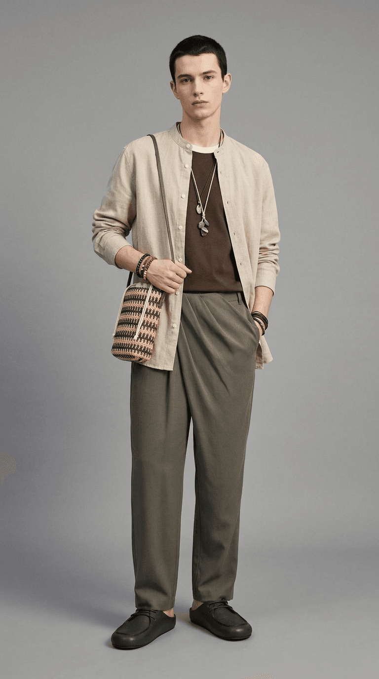 Coastal Market Stroll — bohemian outfit styled by Lookora