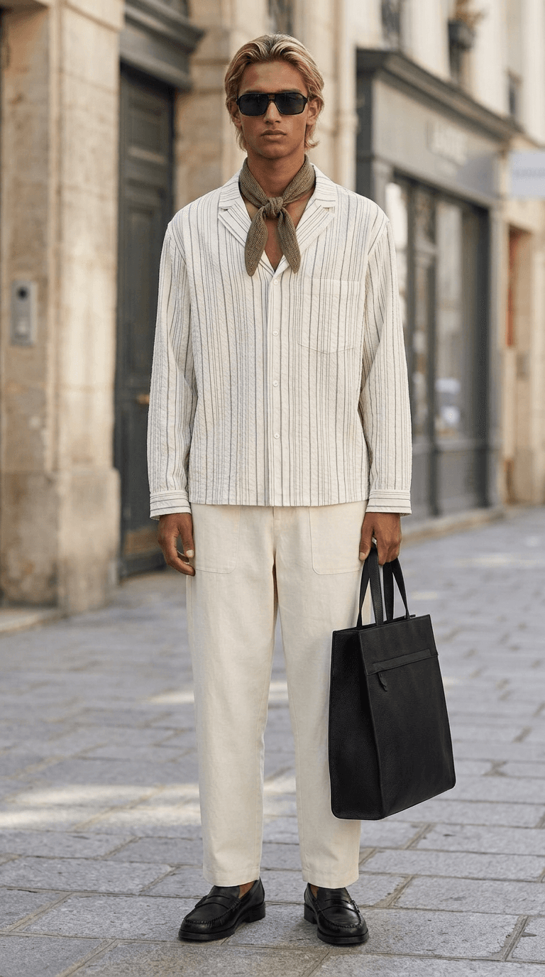 Wine Estate Lunch — old money outfit styled by Lookora