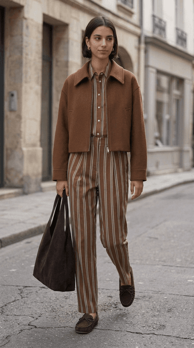 Campus Coffee — preppy outfit styled by Lookora