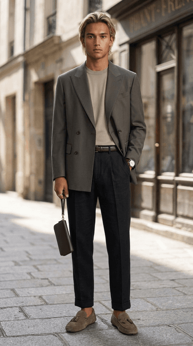 Business Dinner — classic outfit styled by Lookora