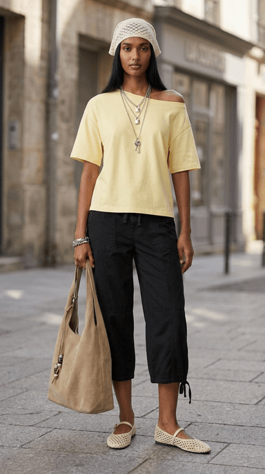 Creative District Hangout — streetwear outfit styled by Lookora