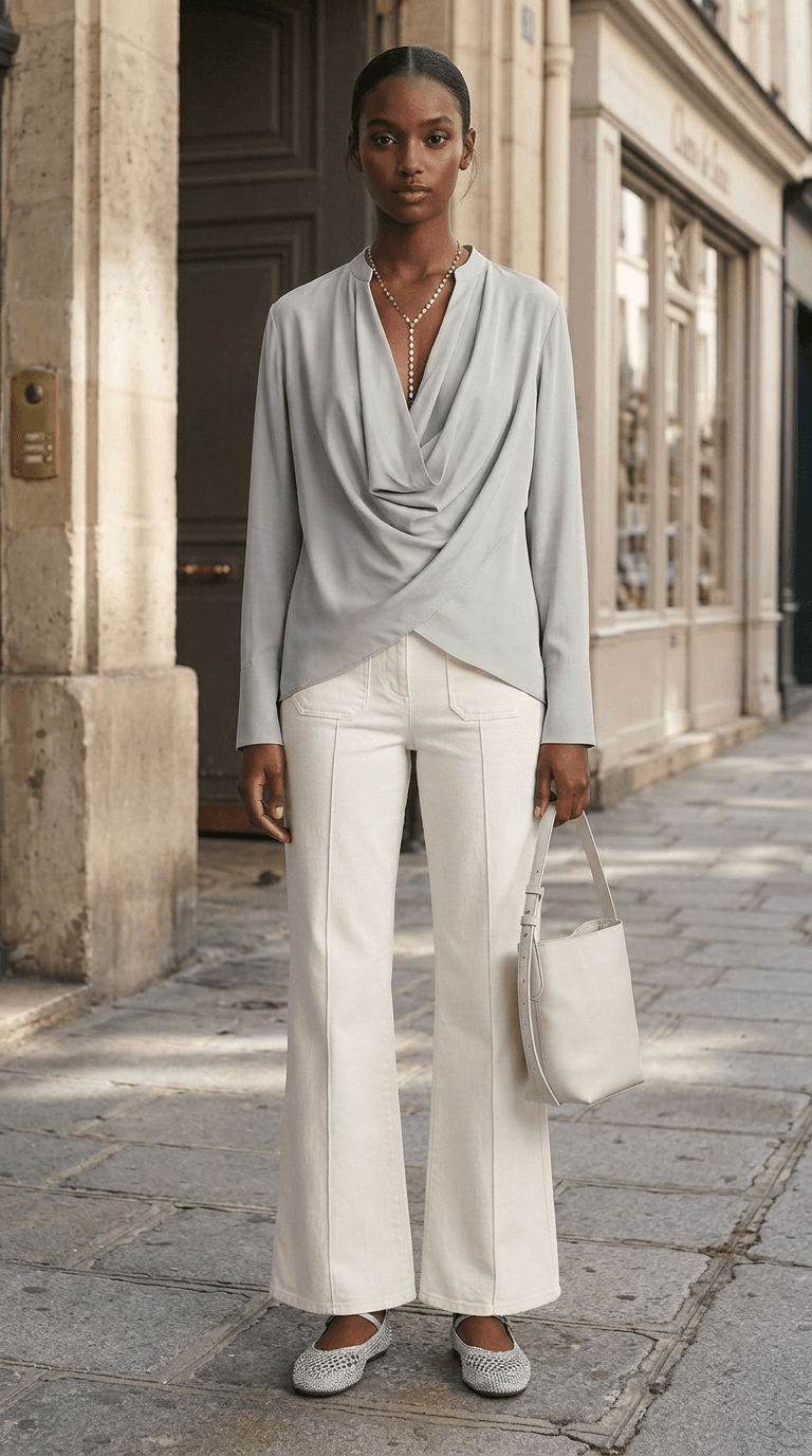 Corporate Coffee Meeting — an outfit styled by Lookora, ready to try on.