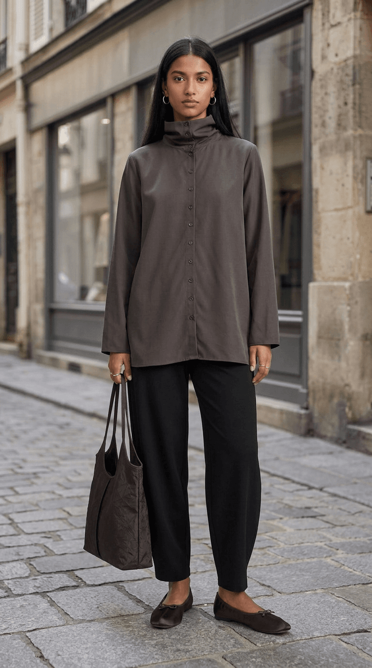 Minimal Monday — an outfit styled by Lookora, ready to try on.