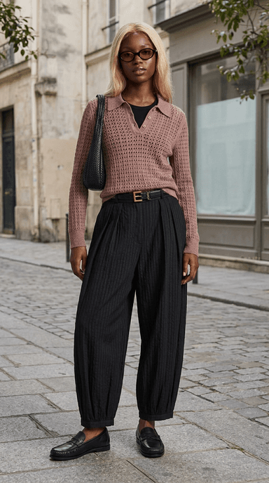 Wine Estate Lunch — old money outfit styled by Lookora