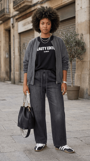Sneaker Weekend — streetwear outfit styled by Lookora