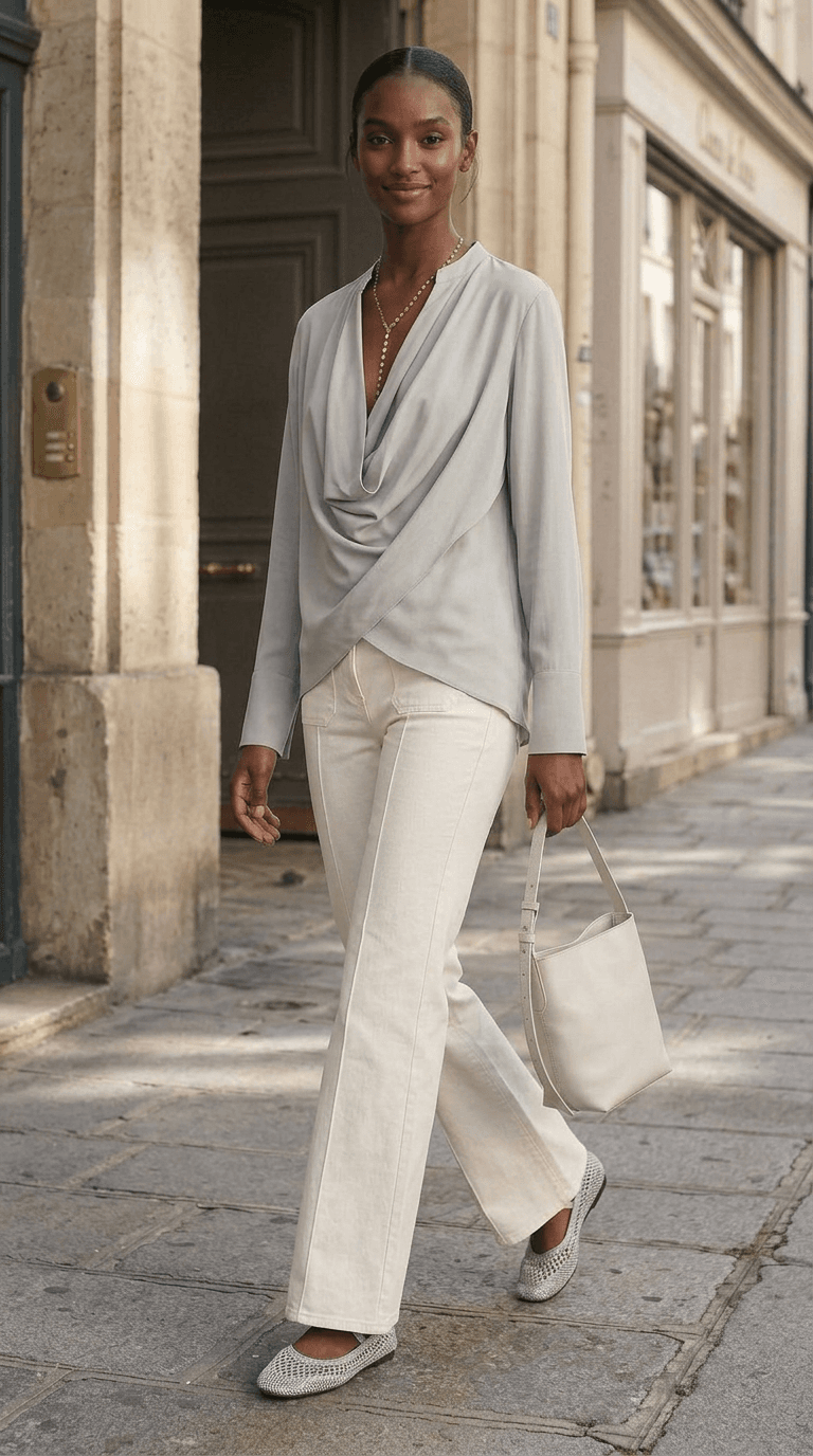 Corporate Coffee Meeting — an outfit styled by Lookora, ready to try on.
