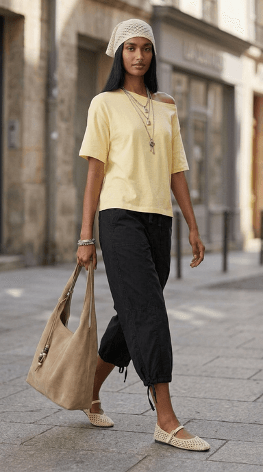 Creative District Hangout — streetwear outfit styled by Lookora