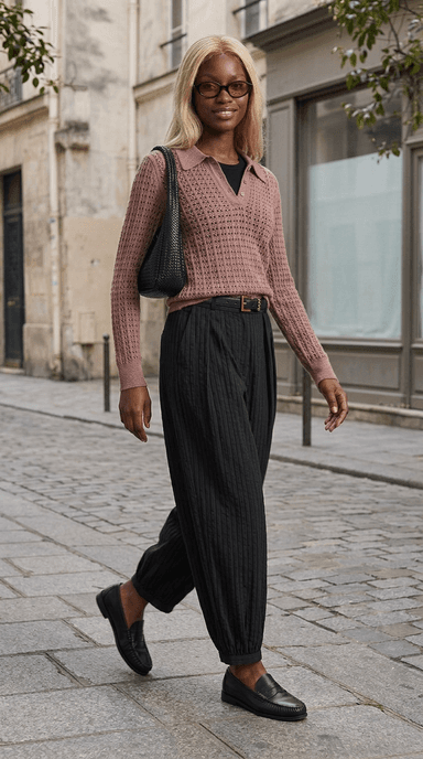 Wine Estate Lunch — old money outfit styled by Lookora