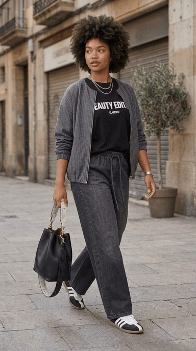 Sneaker Weekend — streetwear outfit styled by Lookora