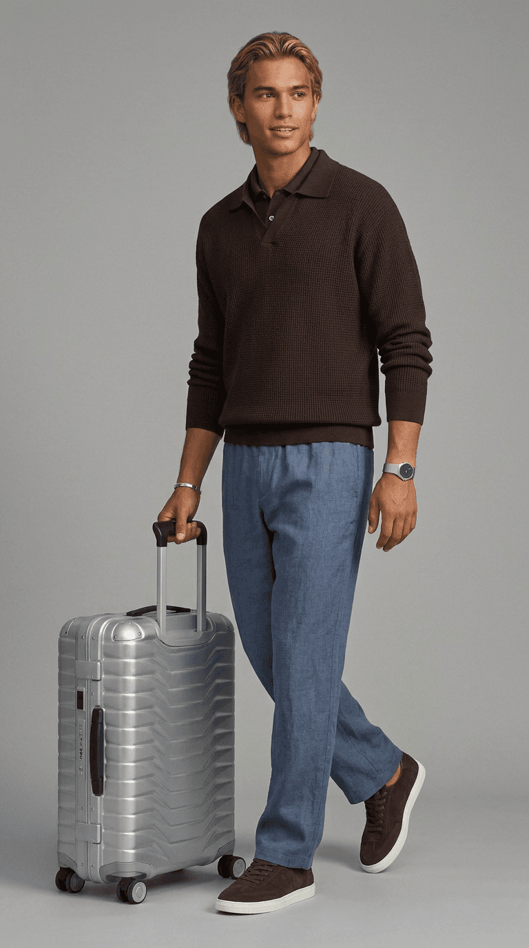 Airport Layover — minimalist outfit styled by Lookora