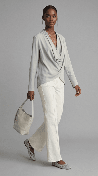 Corporate Coffee Meeting — business casual outfit styled by Lookora