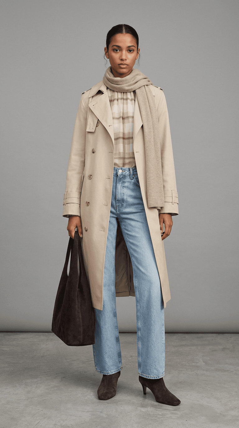 Classic Trench — an outfit styled by Lookora, ready to try on.