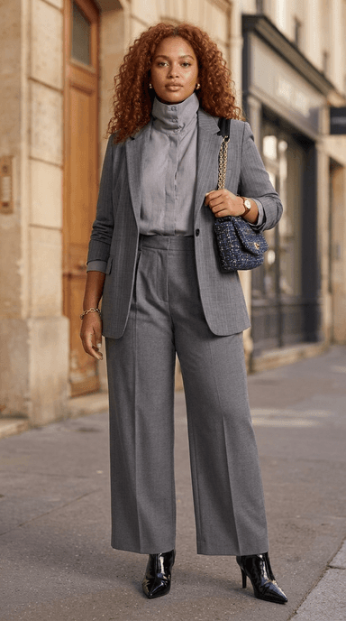 Polished Layers — old money outfit styled by Lookora
