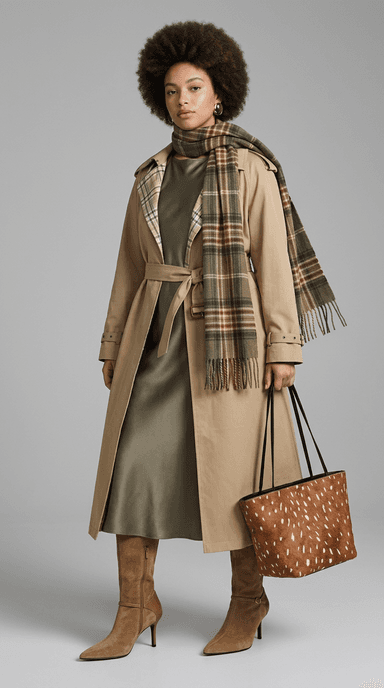 Desk to Dinner — classic outfit styled by Lookora