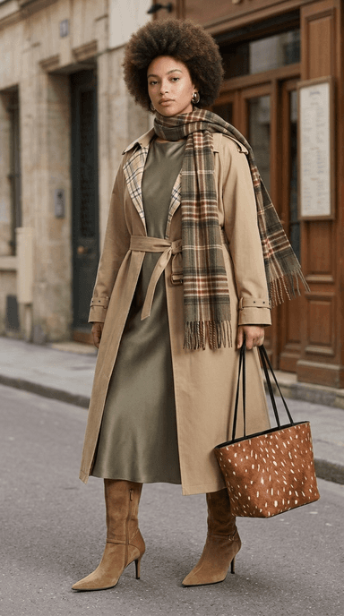 Desk to Dinner — classic outfit styled by Lookora