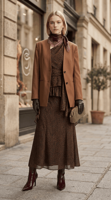 Museum Dinner — bohemian outfit styled by Lookora